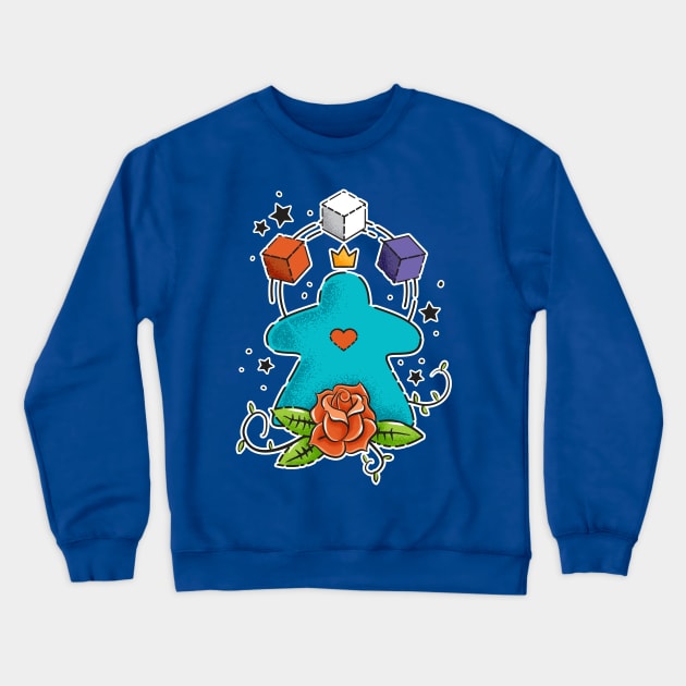 Cube Pusher Crewneck Sweatshirt by east coast meeple